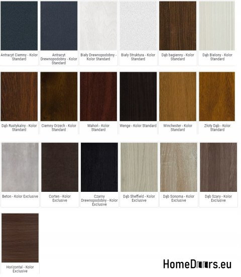 Portes extérieures T41 80 55MM Warm Ud=1,2, BÉTON Portes extérieures T41 80 55MM Warm Ud=1,2, BÉTON