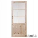 PORTES EN PIN SCOLYTE DUO CHAMBRE MUNTIN MUNTINS 90