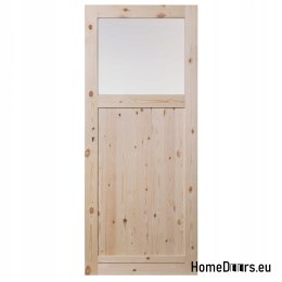 PORTES EN PIN SCOLYTE DUO TOILETTES NOUÉES 90