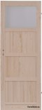 PORTES EN PIN SCOLYTE QUATRO TOILETTES SANS NŒUDS 60/70/80/90