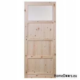 PORTES EN PIN SCOLYTE QUATRO NŒUD WC 60/70/80/90