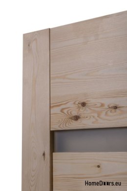 PORTES EN PIN SCOLYTE QUINTETTE NŒUD WC 70