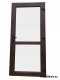 Portes extérieures en PVC 100/200 noyer