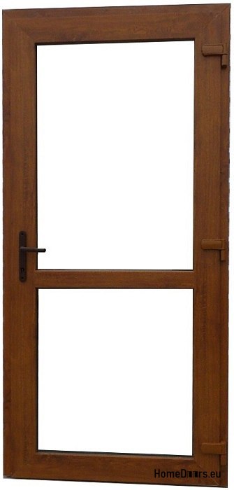 Portes extérieures en PVC 100/200 chêne doré Portes extérieures en PVC 100/200 chêne doré