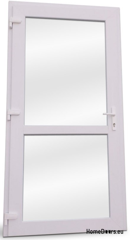 Portes extérieures en PVC 105/210 blanc Portes extérieures en PVC 105/210 blanc
