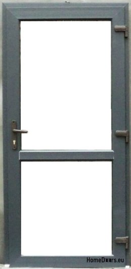 Portes extérieures en PVC 110/210 anthracite