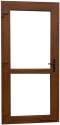 Portes extérieures en PVC 110/210 chêne doré