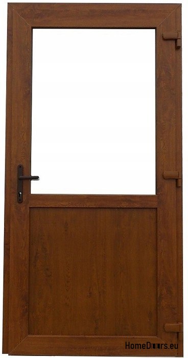 Portes extérieures en PVC 110/210 chêne doré Portes extérieures en PVC 110/210 chêne doré