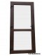 Portes extérieures en PVC 90/200 noyer