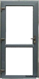 Boutique Portes extérieures PVC 100/210 anthracite