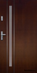 Portes extérieures, panneau en bois DP19 72mm
