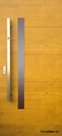 Portes extérieures, panneau en bois DP33-A WARM