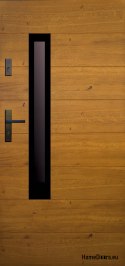 Portes extérieures, panneau en bois DPC11 WARM