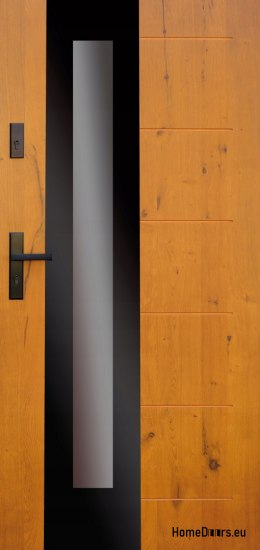 Portes extérieures, plaque en bois DPC15 WARM