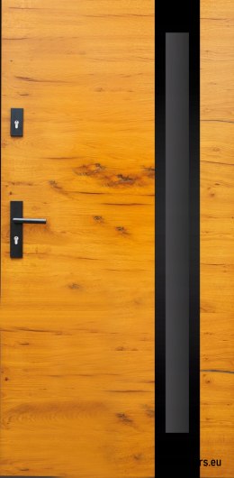 Portes extérieures, plaque en bois DPC3 WARM