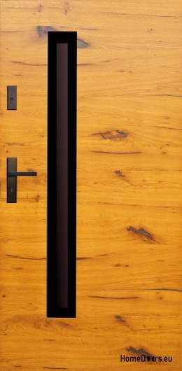 Portes extérieures panneau en bois DPC4 WARM