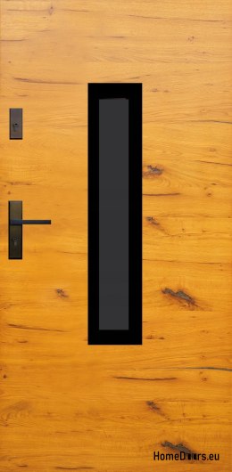 Portes extérieures, plaque en bois DPC5 WARM