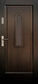 Porte extérieure cadre en bois D10 CIEPŁE 68 mm
