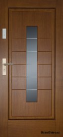 Porte extérieure cadre en bois D18 CIEPŁE 68 mm