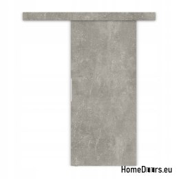 Porte coulissante murale ALFA + système coulissant