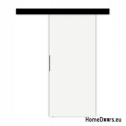 Porte coulissante murale ALFA + système coulissant