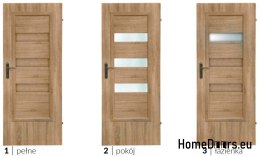 Portes intérieures complètes Ahaja 1 70