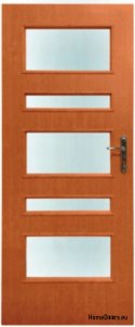 Portes de chambre avec verre intérieur Legola 70