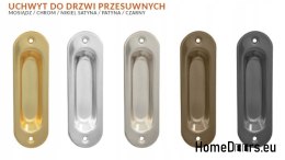 Uchwyt wpuszczany do drzwi przesuwnych