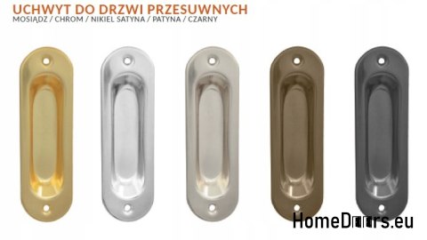 Uchwyt wpuszczany do drzwi przesuwnych Uchwyt wpuszczany do drzwi przesuwnych