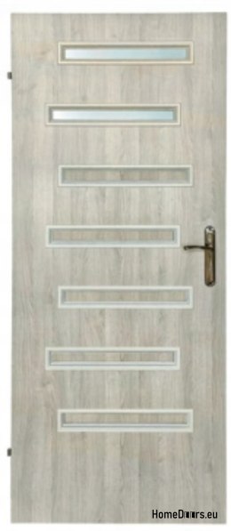 Portes de salle de bain avec verre intérieur Sargos 60