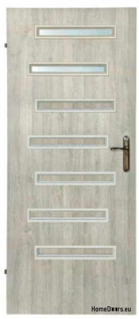 Portes de salle de bain avec verre intérieur Sargos 60