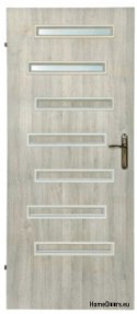 Portes de salle de bain avec verre intérieur Sargos 70