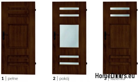 Portes de salle de bain avec verre intérieur Volans 80 Portes de salle de bain avec verre intérieur Volans 80