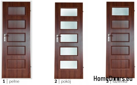 Portes intérieures complètes Arian 60 Portes intérieures complètes Arian 60