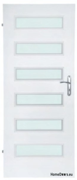 Portes de chambre avec verre intérieur Born 80
