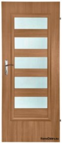 Portes de chambre avec verre intérieur Oxen 90