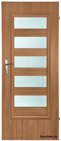 Portes de chambre avec verre intérieur Oxen 90