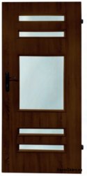 Portes de chambre avec verre intérieur Volans 60