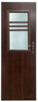 Portes de salle de bain avec verre intérieur Mirach 70