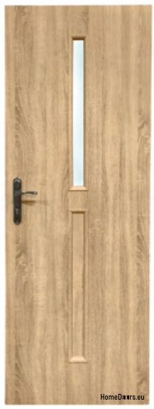 Portes de salle de bain avec verre intérieur Donta 80