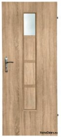 Portes de salle de bain avec verre intérieur Jantar 90