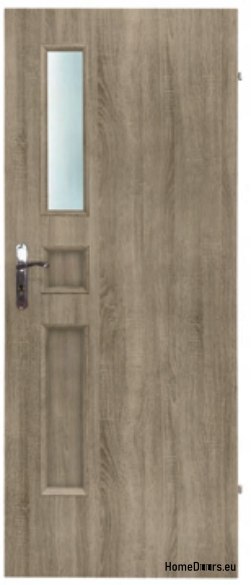 Portes de salle de bain avec verre intérieur Modo 80