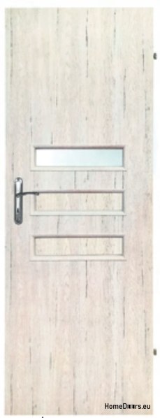 Portes de salle de bain avec verre intérieur Oris 70