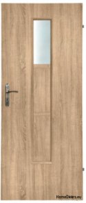 Portes de salle de bain avec verre intérieur Suri 70
