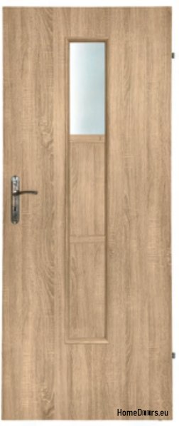 Portes de salle de bain avec verre intérieur Suri 70