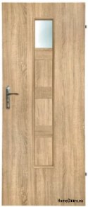 Portes de salle de bain avec verre intérieur Szargot 70
