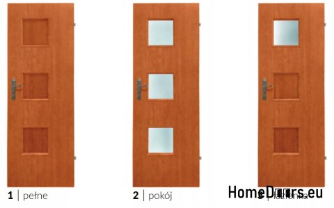 Portes de salle de bain avec verre intérieur Tigra 80 Portes de salle de bain avec verre intérieur Tigra 80