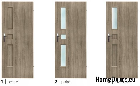 Portes intérieures complètes Modo 60 Portes intérieures complètes Modo 60