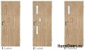 Portes intérieures complètes Tresna 80
