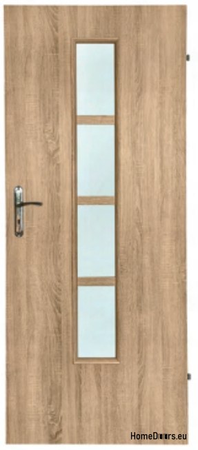 Porte de la chambre avec verre intérieur Jantar 80